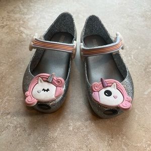 Mini Melissa Unicorn shoes